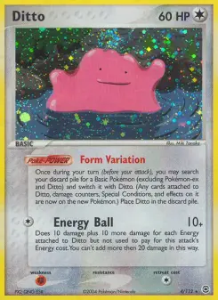 Pokémon-Karte Ditto 004/112