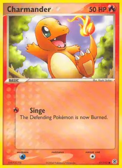 Pokémon-Karte Glumanda 057/112