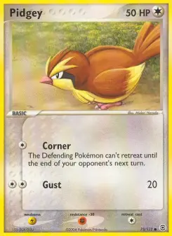 Pokémon-Karte Taubsi 073/112