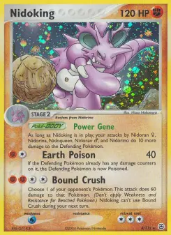 Pokémon-Karte Nidoking 008/112