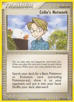 Pokémon-Karte Celios Netzwerk 088/112