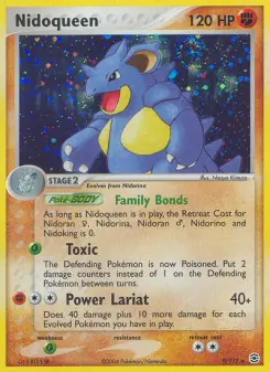 Pokémon-Karte Nidoqueen 009/112