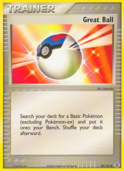 Pokémon-Karte Superball 092/112