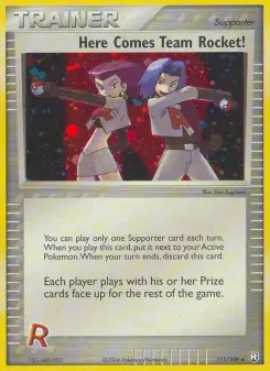 Pokémon-Karte Here Comes Team Rocket! 111/109