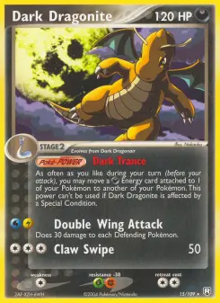 Pokémon-Karte Dark Dragonite 015/109