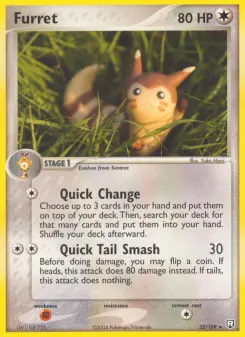 Pokémon-Karte Furret 022/109
