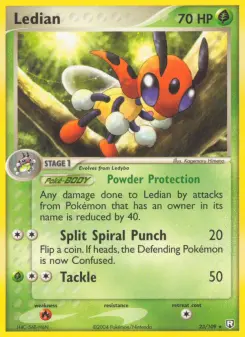Pokémon-Karte Ledian 023/109