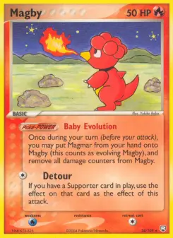 Pokémon-Karte Magby 024/109