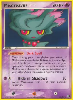 Pokémon-Karte Misdreavus 025/109