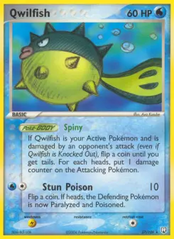 Pokémon-Karte Qwilfish 027/109