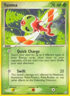 Pokémon-Karte Yanma 028/109