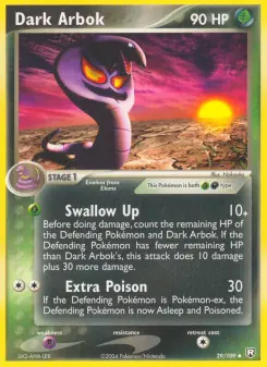 Pokémon-Karte Dark Arbok 029/109