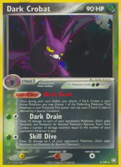 Pokémon-Karte Dark Crobat 003/109