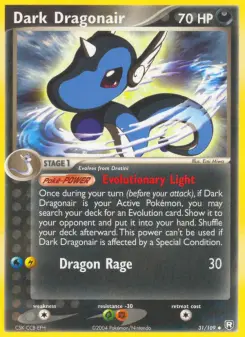 Pokémon-Karte Dark Dragonair 031/109