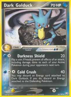 Pokémon-Karte Dark Golduck 035/109