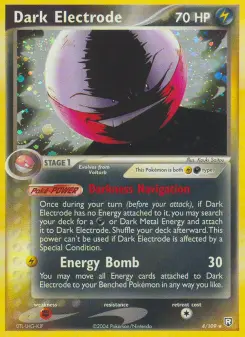 Pokémon-Karte Dark Electrode 004/109
