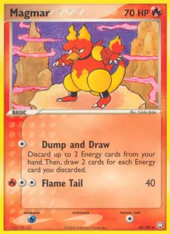 Pokémon-Karte Magmar 044/109