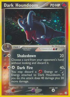 Pokémon-Karte Dark Houndoom 005/109