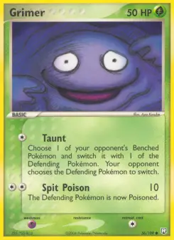 Pokémon-Karte Grimer 056/109