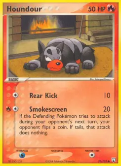 Pokémon-Karte Houndour 059/109