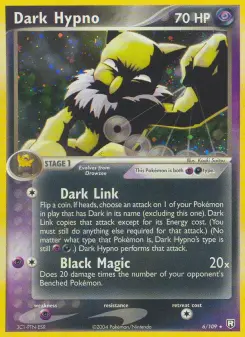 Pokémon-Karte Dark Hypno 006/109