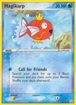 Pokémon-Karte Magikarp 065/109