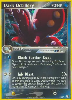 Pokémon-Karte Dark Octillery 008/109