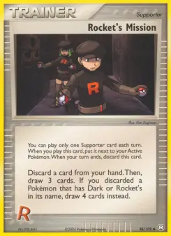 Pokémon-Karte Rocket's Mission 088/109