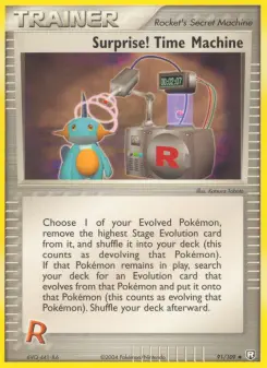 Pokémon-Karte Surprise! Time Machine 091/109