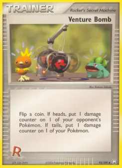 Pokémon-Karte Venture Bomb 093/109