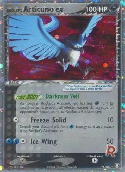 Pokémon-Karte Rocket's Articuno ex 096/109