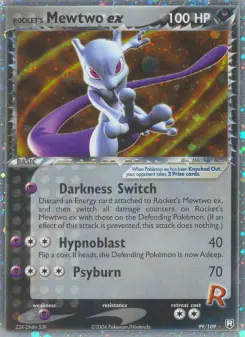 Pokémon-Karte Rocket's Mewtwo ex 099/109