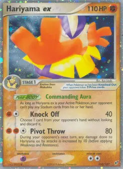 Pokémon-Karte Hariyama ex 100/107