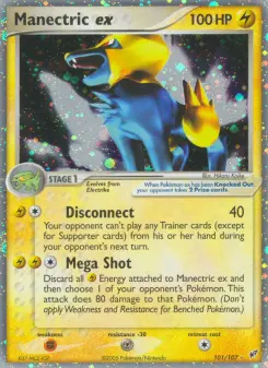 Pokémon-Karte Voltenso ex 101/107