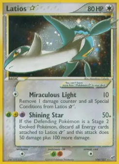 Pokémon-Karte Latios ☆ 106/107