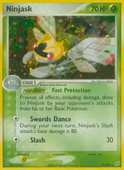 Pokémon-Karte Ninjask 013/107