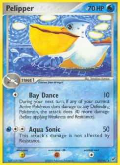 Pokémon-Karte Pelipper 021/107