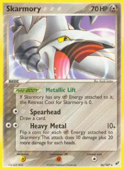 Pokémon-Karte Panzaeron 026/107