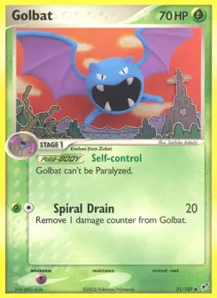 Pokémon-Karte Golbat 031/107