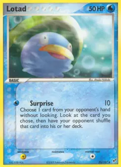 Pokémon-Karte Loturzel 035/107