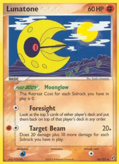 Pokémon-Karte Lunastein 036/107