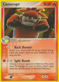 Pokémon-Karte Camerupt 004/107