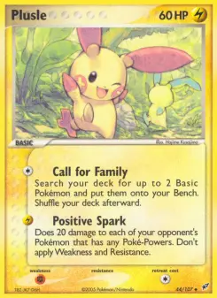 Pokémon-Karte Plusle 044/107