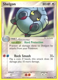 Pokémon-Karte Draschel 045/107