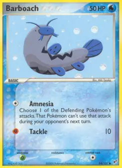 Pokémon-Karte Schmerbe 054/107