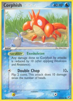 Pokémon-Karte Krebscorps 057/107