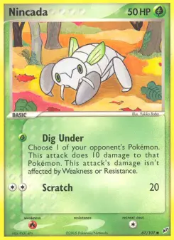 Pokémon-Karte Nincada 067/107