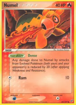 Pokémon-Karte Camaub 068/107