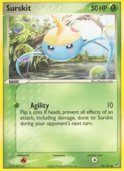 Pokémon-Karte Gehweiher 078/107