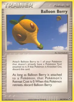 Pokémon-Karte Balloon Berry* 084/107